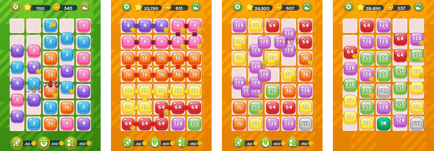 マージケーキ2048